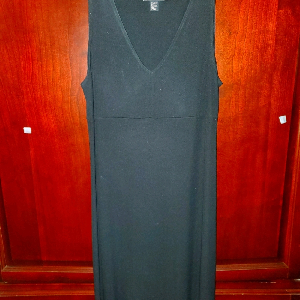 Simple black dress